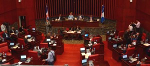 Senadores conocieron varios temas en la sesión.
